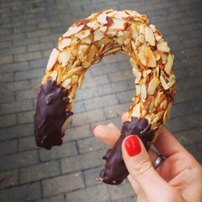 Gluten-free almond ring from Carmel Bakery and Coffee Company